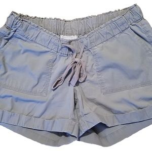 A Pea in the Pod Cargo Shorts Gray Maternity